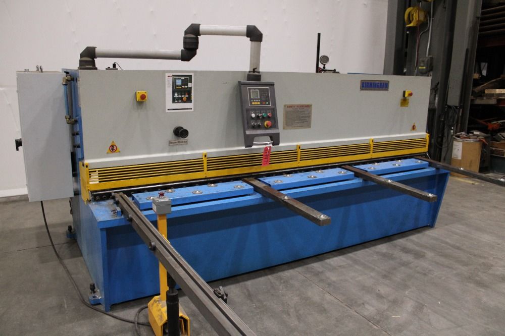 1/4" x 10' Birmingham #H-1035-C, hydraulic power squaring shear, 24" backgauge, 14 SPM, 10 HP - Image 3