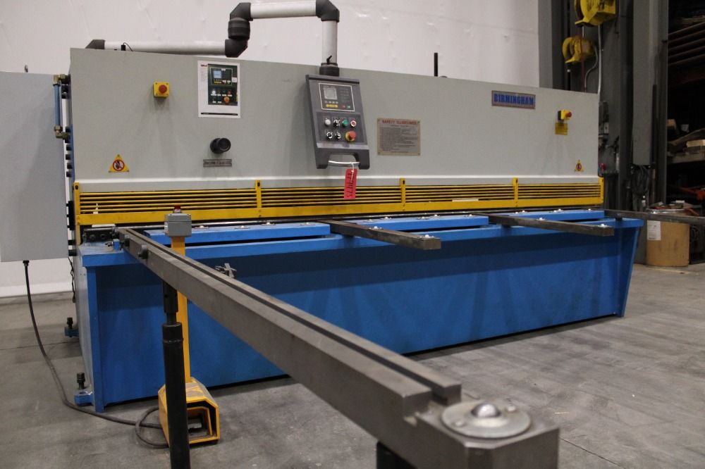1/4" x 10' Birmingham #H-1035-C, hydraulic power squaring shear, 24" backgauge, 14 SPM, 10 HP - Image 4