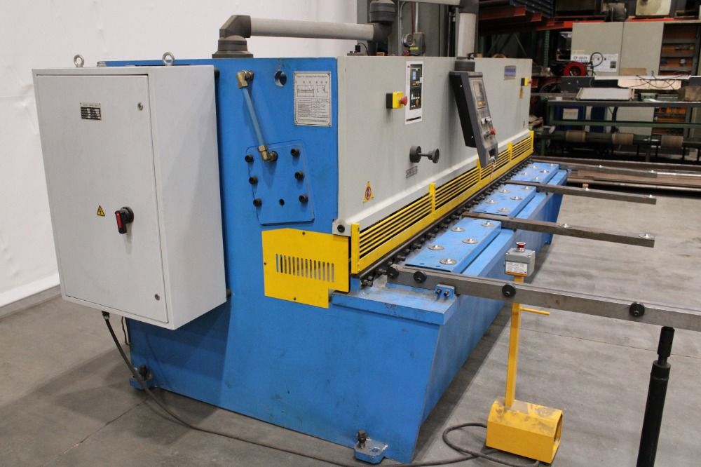 1/4" x 10' Birmingham #H-1035-C, hydraulic power squaring shear, 24" backgauge, 14 SPM, 10 HP - Image 6
