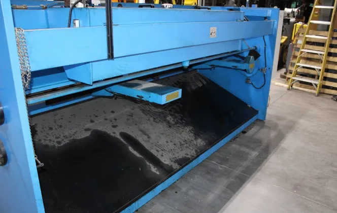 1/4" x 10' Birmingham #H-1035-C, hydraulic power squaring shear, 24" backgauge, 14 SPM, 10 HP - Image 6