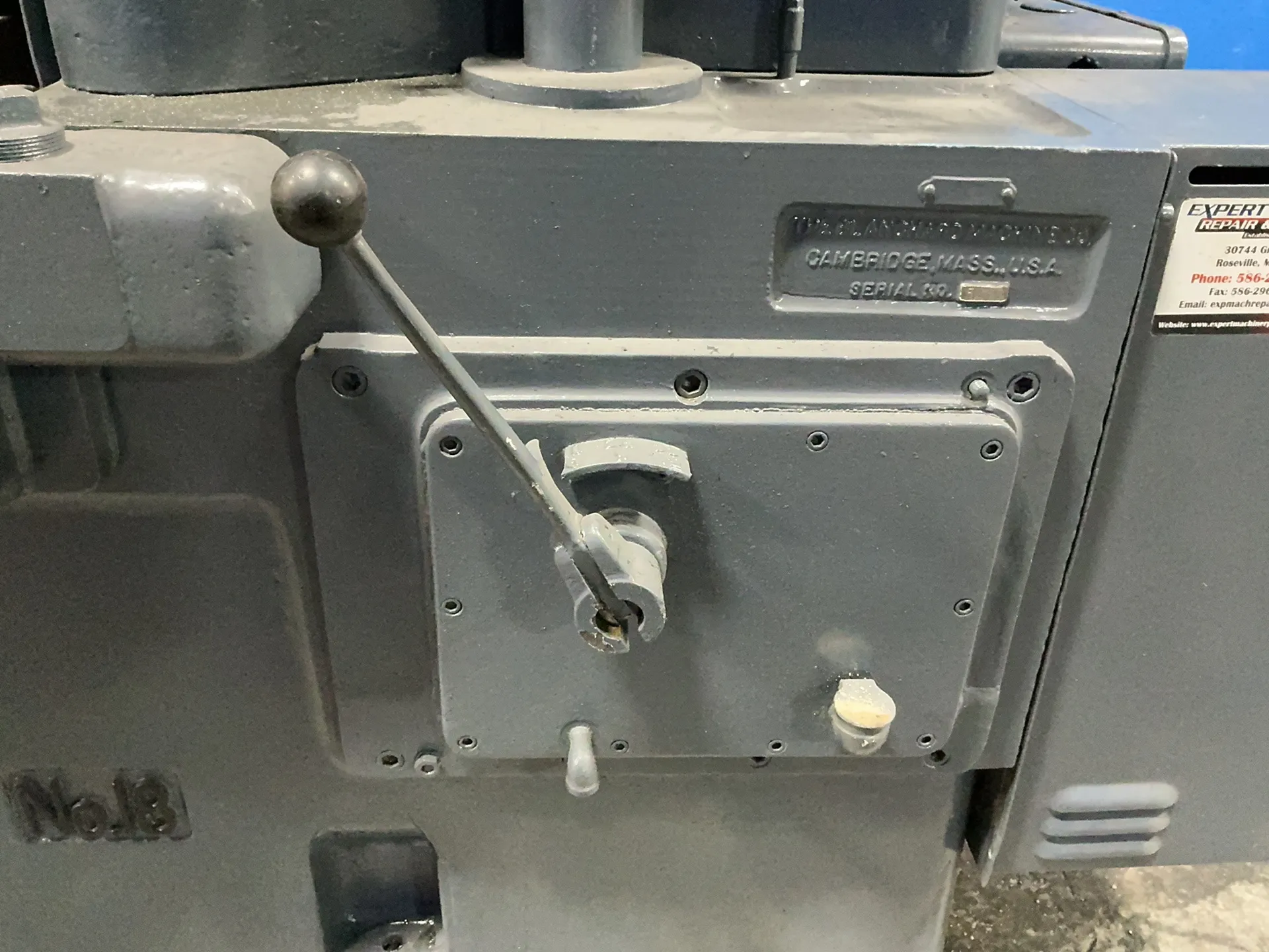 Blanchard #18, 30" rotary surface grinder - Image 9