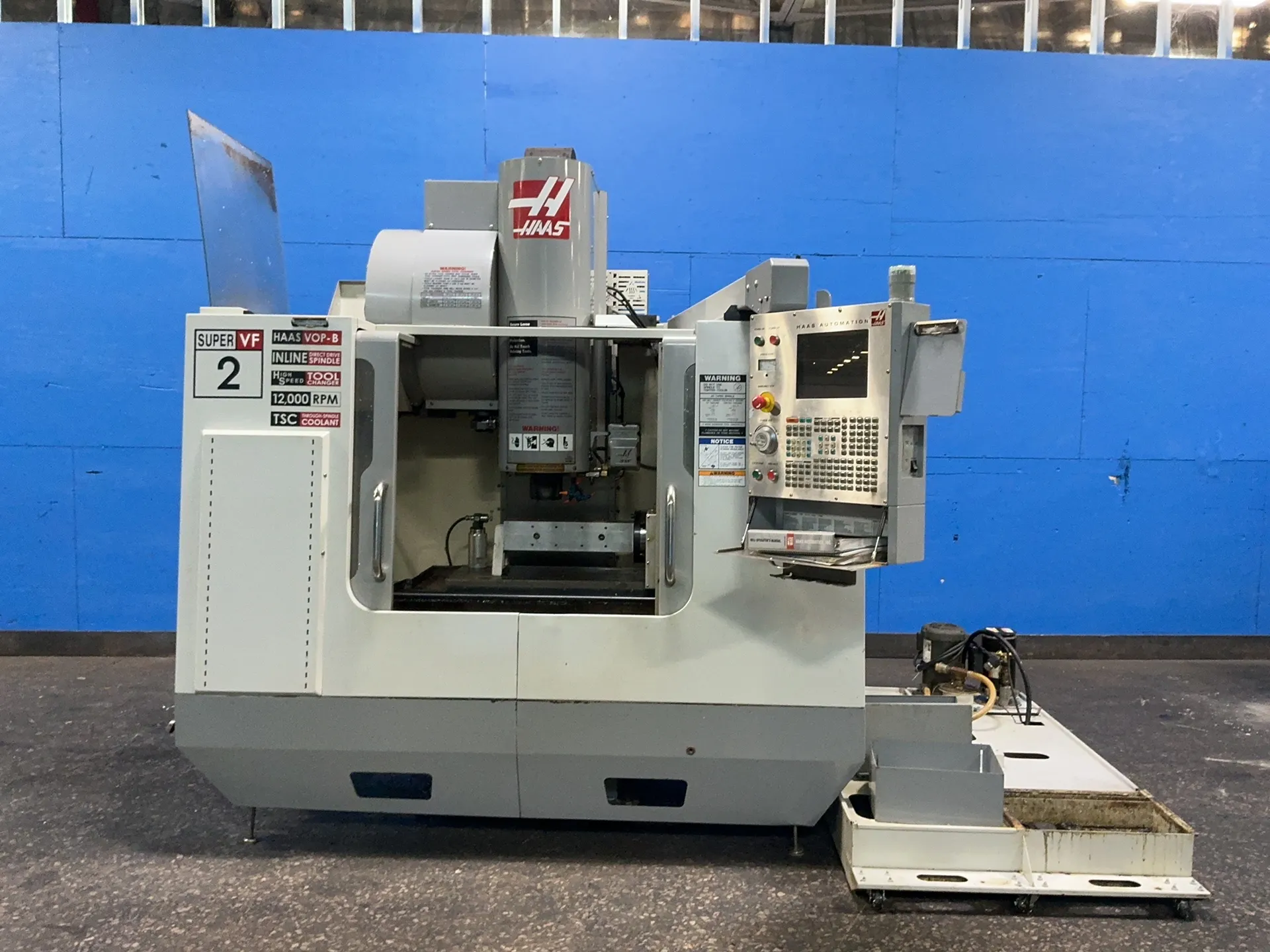 Haas #VF-2SS, vertical machining center, 14" x 36" table, 24 automatic tool changer, Haas CNC, 2005 - Image 1