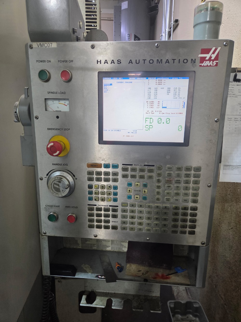 Haas #MDC-500, CNC drill & tap vertical machining center with rotary pallet changer, 20" X, 14' Y, 20" Z - Image 4