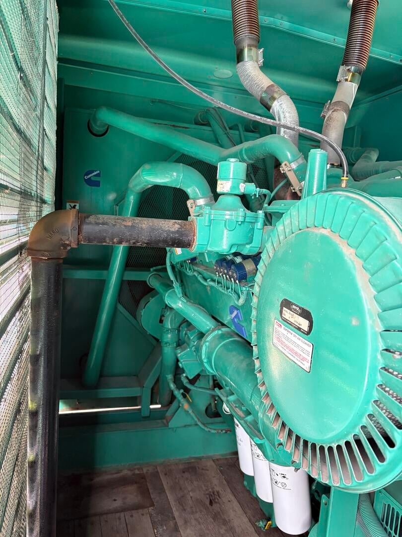 500 KW Cummins #GTA28, Natural Gas Generator, 277/480 Volts - Image 2