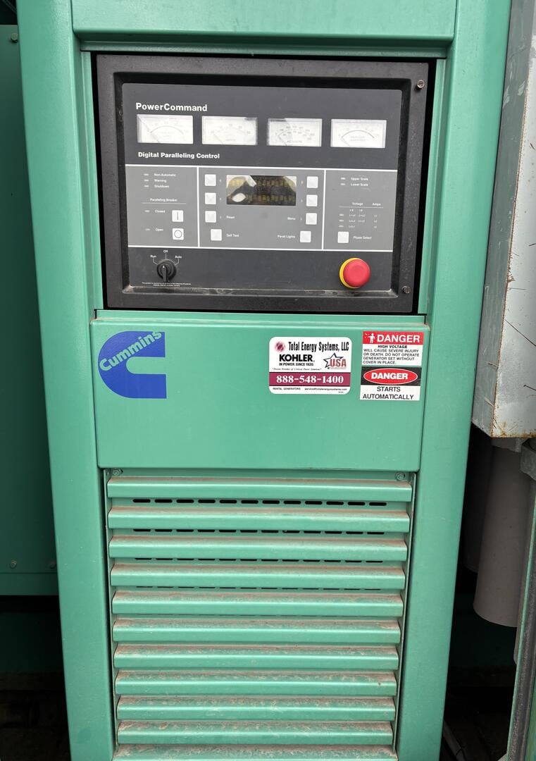 500 KW Cummins #GTA28, Natural Gas Generator, 277/480 Volts - Image 5