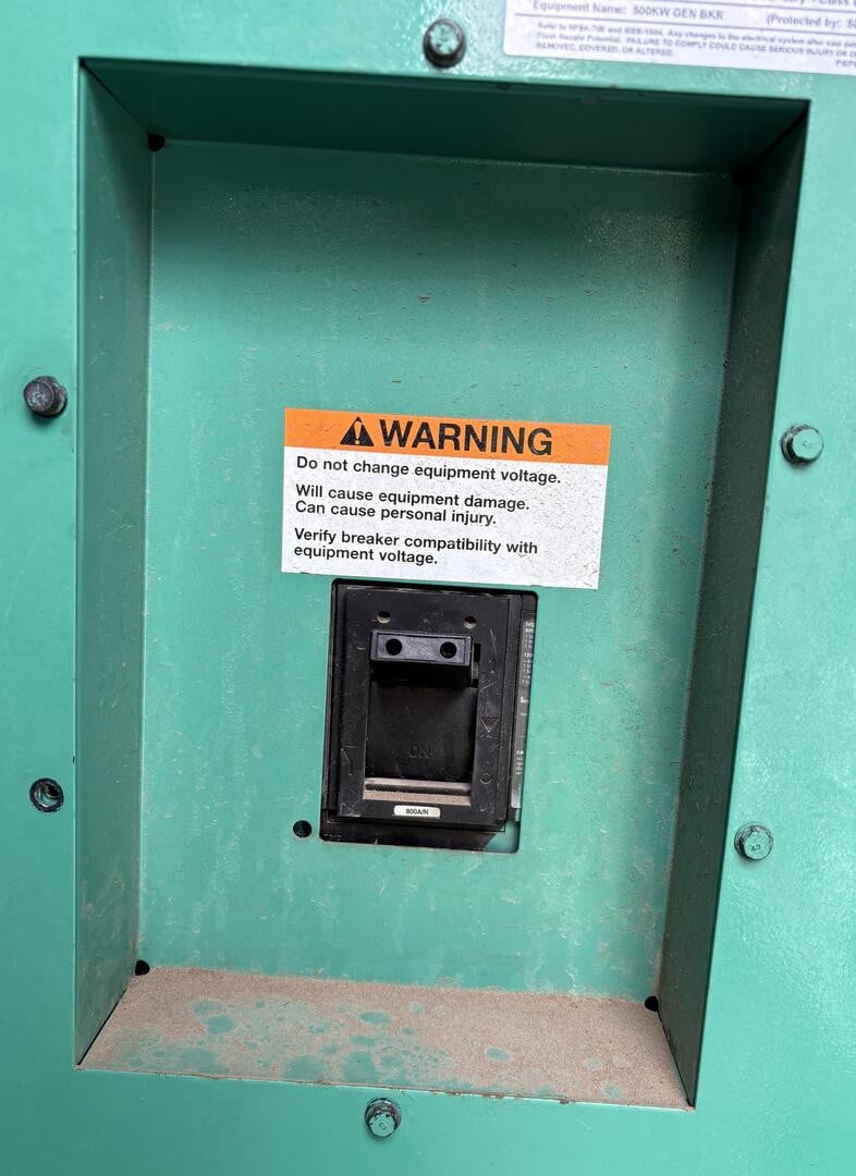 500 KW Cummins #GTA28, Natural Gas Generator, 277/480 Volts - Image 7