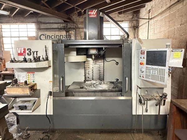 Haas #VF-3YT, CNC vertical machining center, NextGen Control, 40" X, 26" Y, 25" Z, 10000 RPM, 20 automatic - Image 1