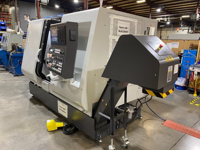 Hardinge #Talent-T42, CNC Lathe, 11.42"/9.45" turning diameter, 13.17"/8.62" turning length, 14.7 HP, 6000 - Image 2