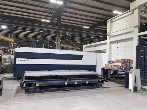 Trumpf #TruLaser-3040-Fiber, CNC Laser Cutting System, 4000 watt, 80" x 157" sheet, Siemens 840D CNC - Image 1