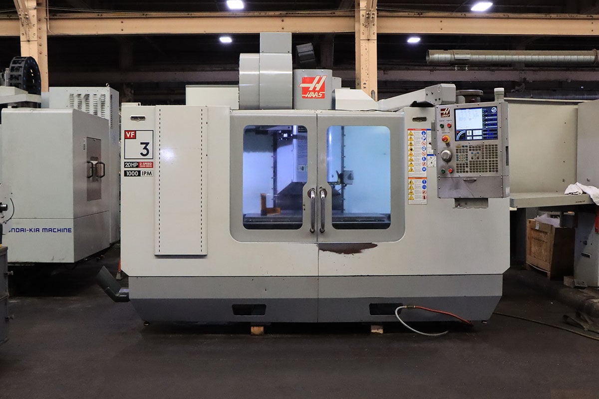 Haas #VF-3B, CNC vertical machining center, 24 automatic tool changer, 40" X, 20" Y, 25" Z, 7500 RPM, #40, 20 - Image 1