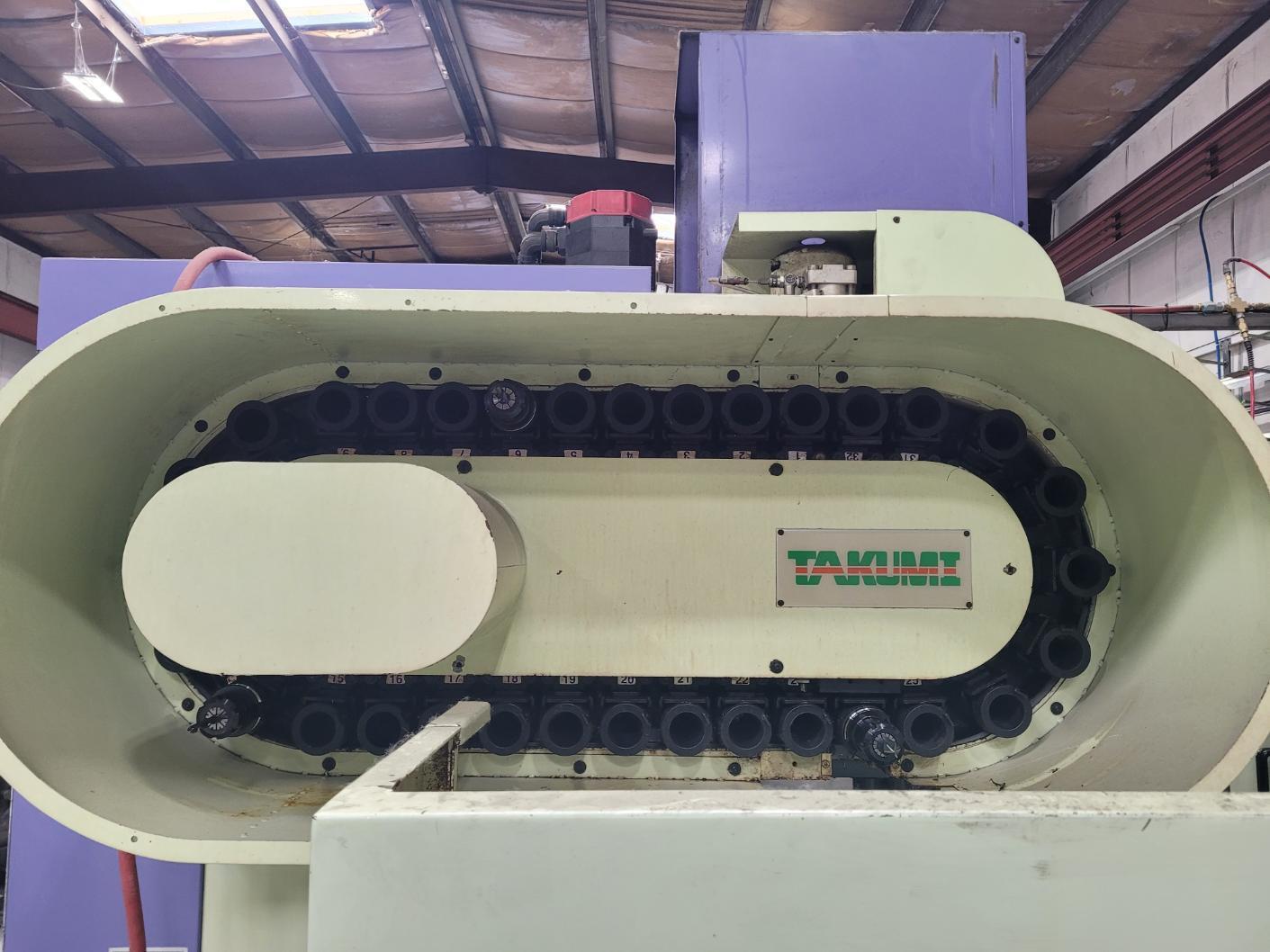 Takumi Seiki #VIIA, CNC vertical machining center, 32 automatic tool changer, 43.3" X, 21.6" Y, 25.6" Z, 8000 - Image 10