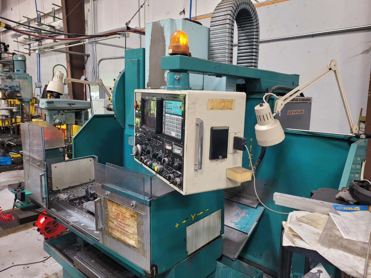 Matsuura #MC-560V, CNC vertical machining center, 20 automatic
