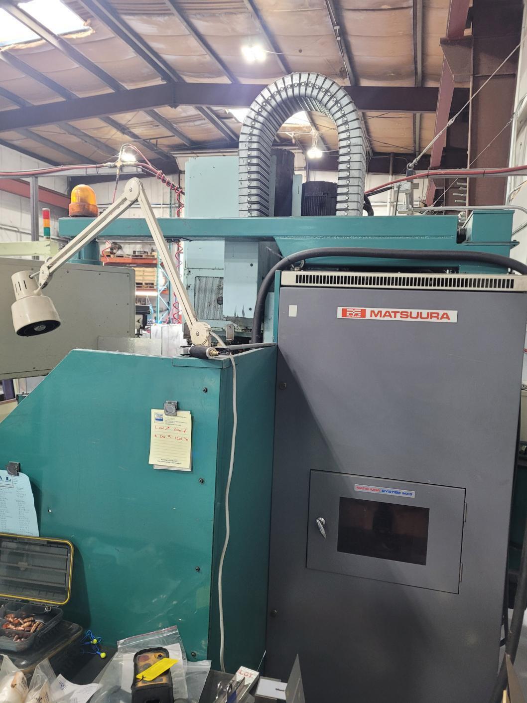 Matsuura #MC-560V, CNC vertical machining center, 20 automatic tool changer, 22" X, 15.8" Y, 17.7" Z, 7000 - Image 4