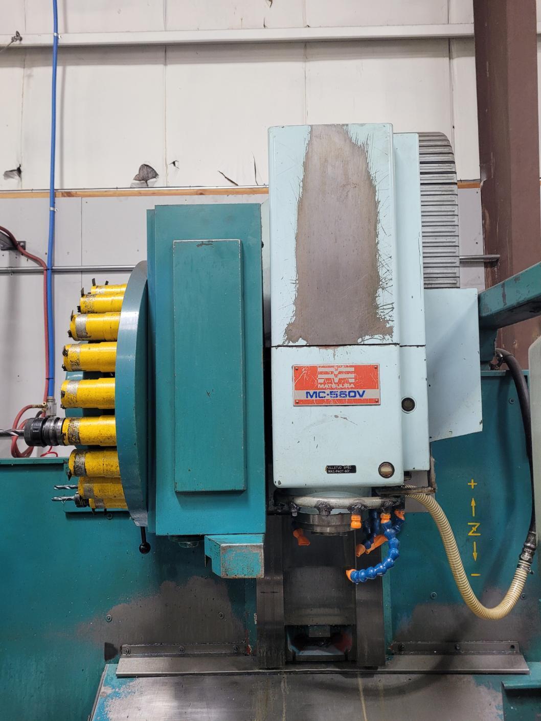Matsuura #MC-560V, CNC vertical machining center, 20 automatic tool changer, 22" X, 15.8" Y, 17.7" Z, 7000 - Image 8