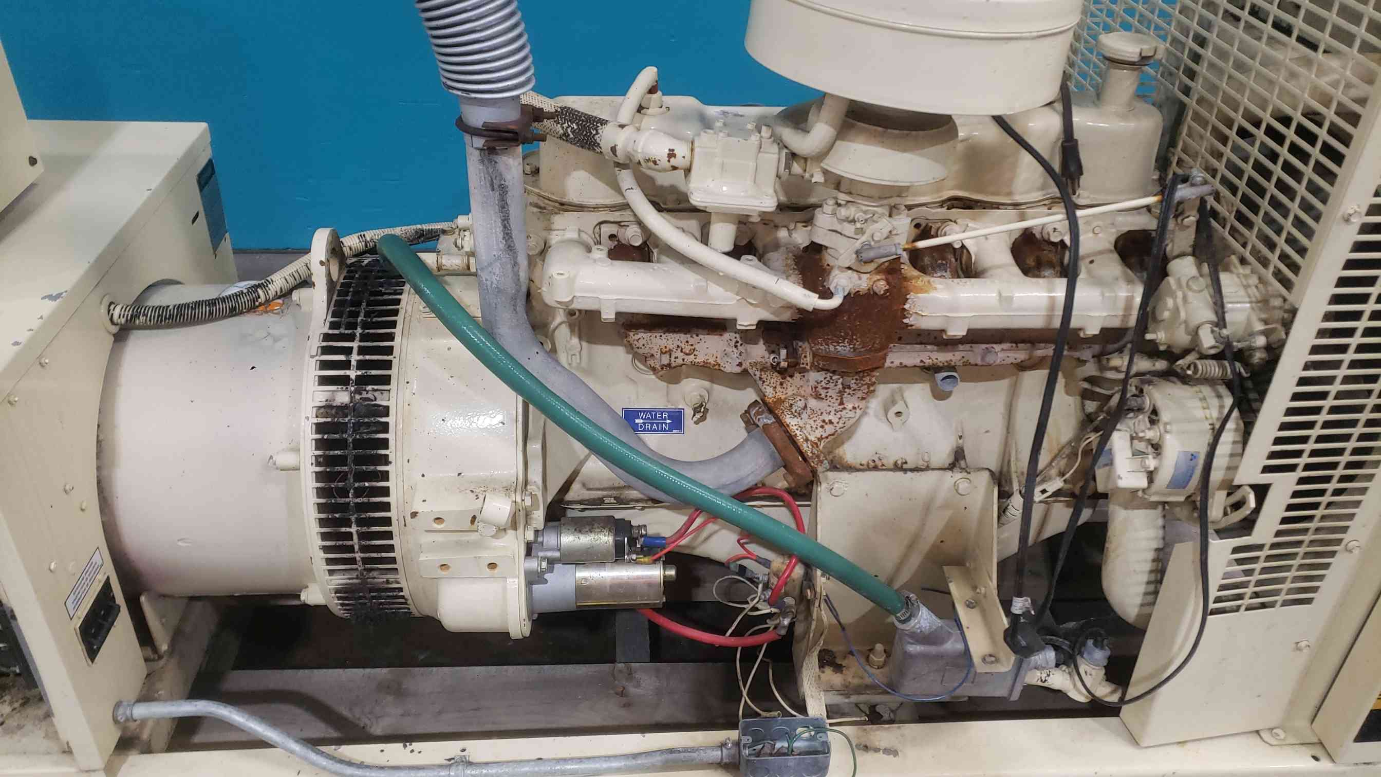 33 KW Kohler #33RZ262, natural gas/propane generator set, 120/240 Volts, 1420.7 hours, AS IS - Image 3