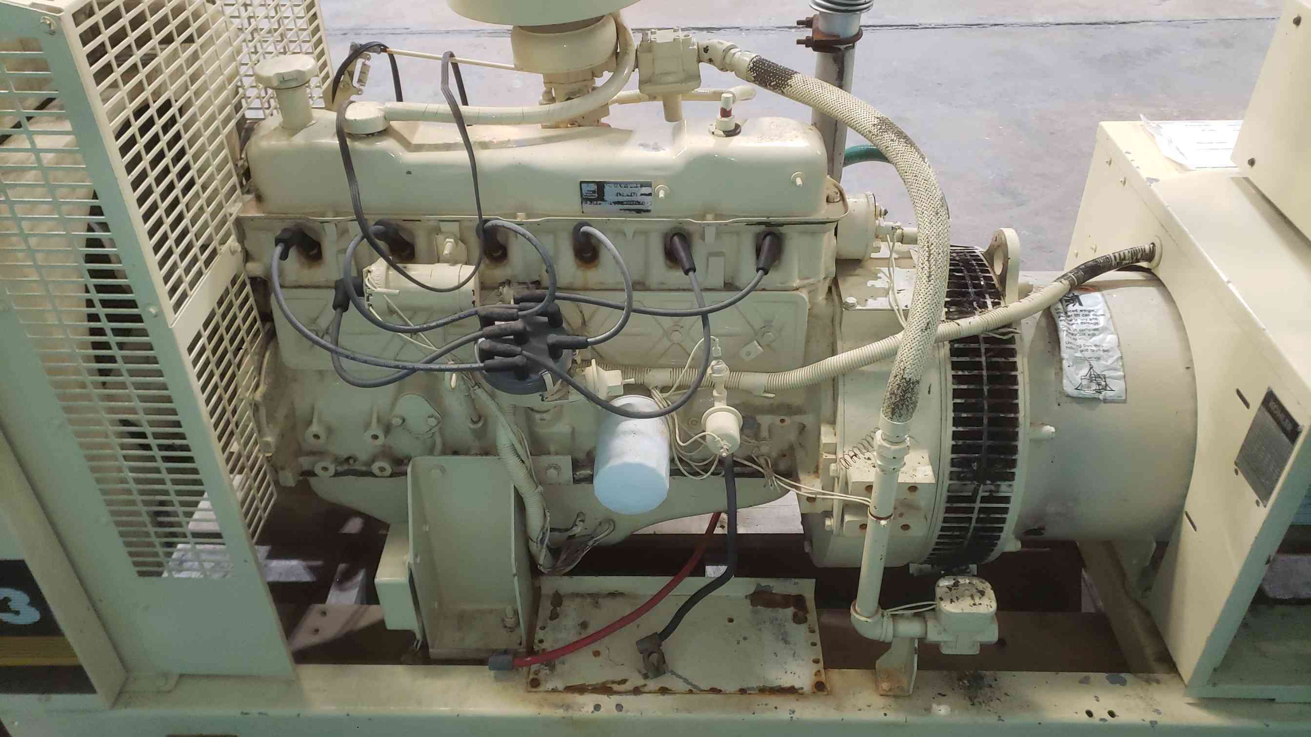 33 KW Kohler #33RZ262, natural gas/propane generator set, 120/240 Volts, 1420.7 hours, AS IS - Image 7