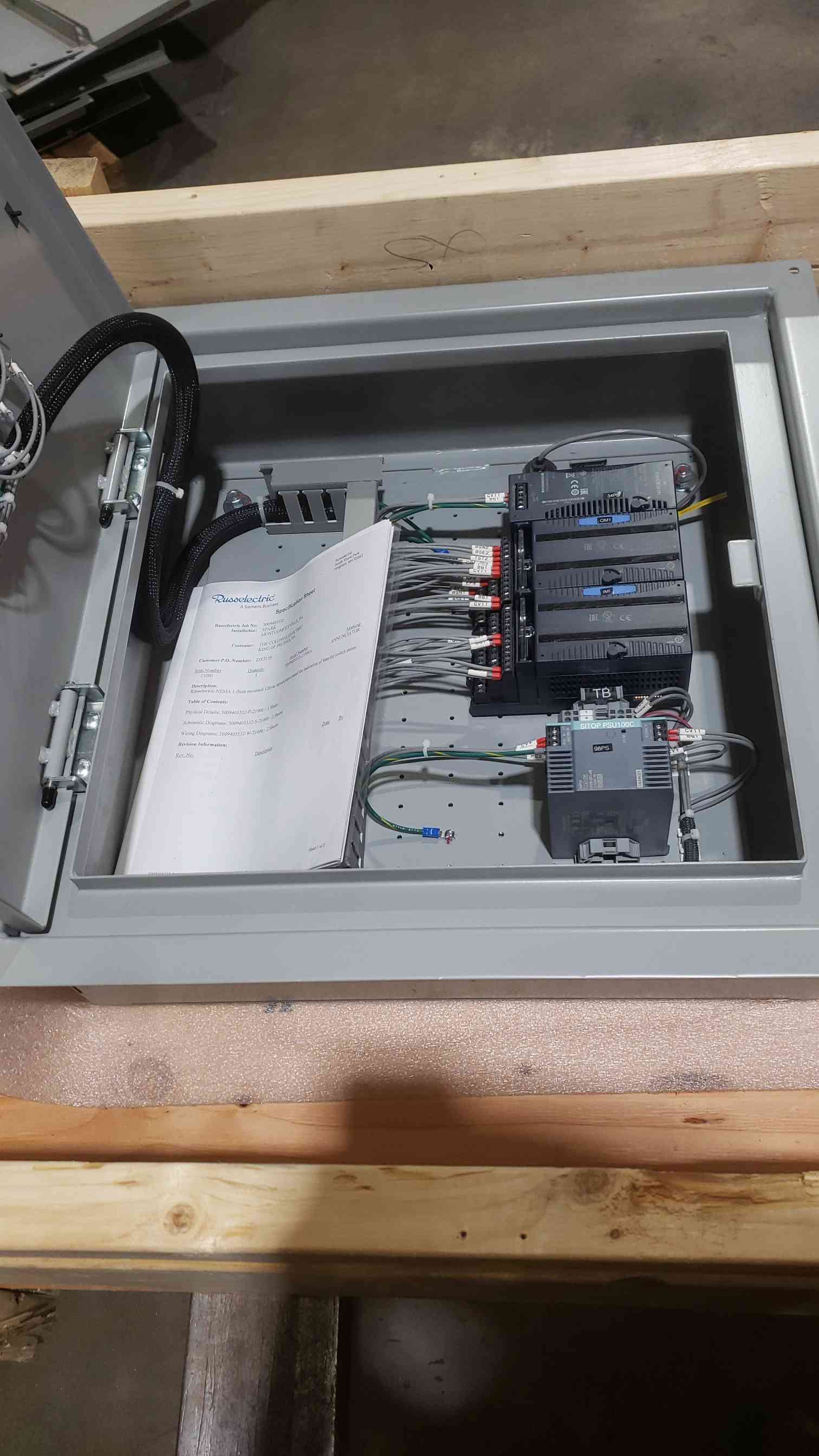 Russelectric #3009405332-21000, automatic transfer switch remote annunciator control panel, new - Image 8