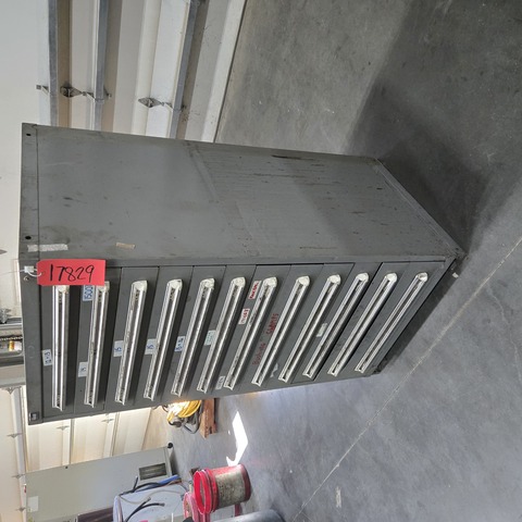 12 Drawer Vidmar, Storage Cabinet, 30-1/2" x 29-1/2" x 60-1/2" - Image 2