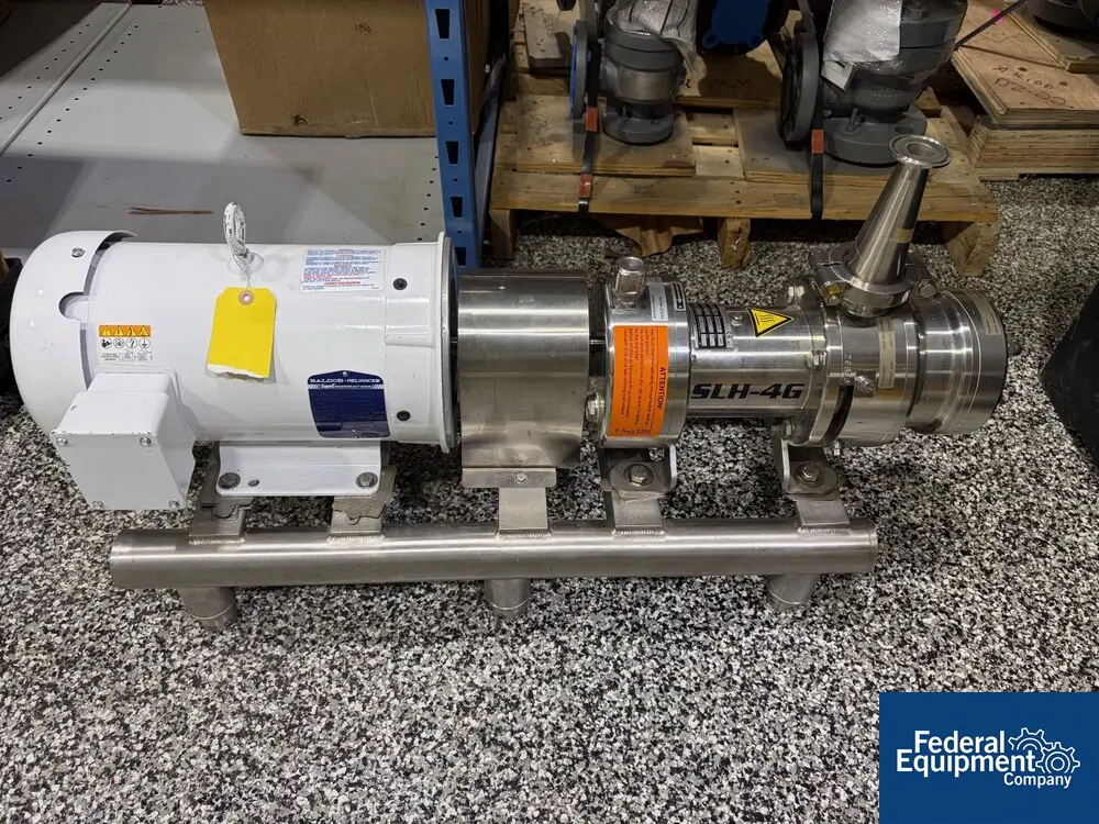 Bornemann #SLH-4G-1035, Twin Screw Pump, Stainless Steel, 8.8 GPM, 5 HP, 230/460 V., 2022 - Image 1
