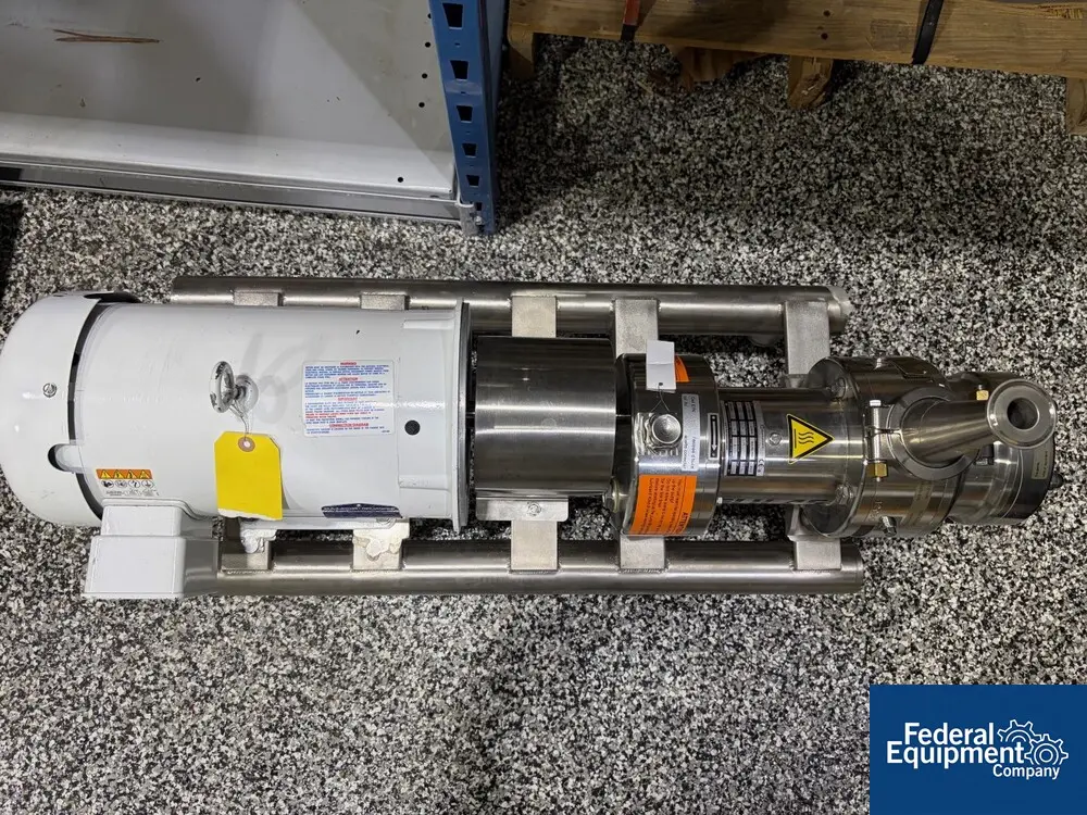 Bornemann #SLH-4G-1035, Twin Screw Pump, Stainless Steel, 8.8 GPM, 5 HP, 230/460 V., 2022 - Image 3