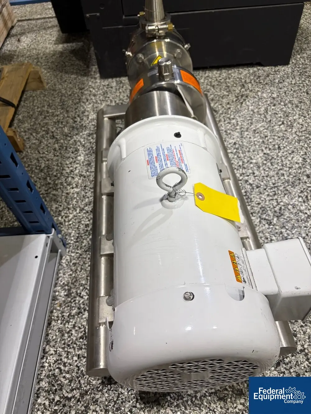 Bornemann #SLH-4G-1035, Twin Screw Pump, Stainless Steel, 8.8 GPM, 5 HP, 230/460 V., 2022 - Image 4