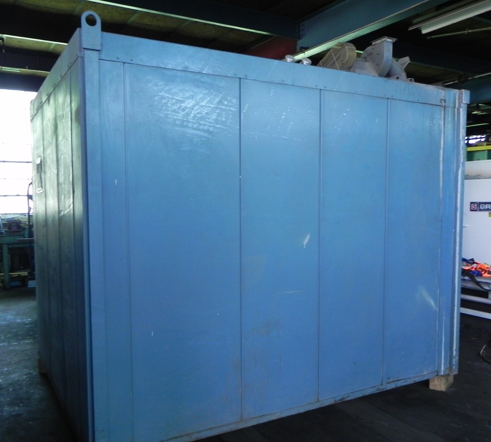 72" width x 72" H x 120" L Wisconsin Oven, 500°F. Gas-fired - Image 5