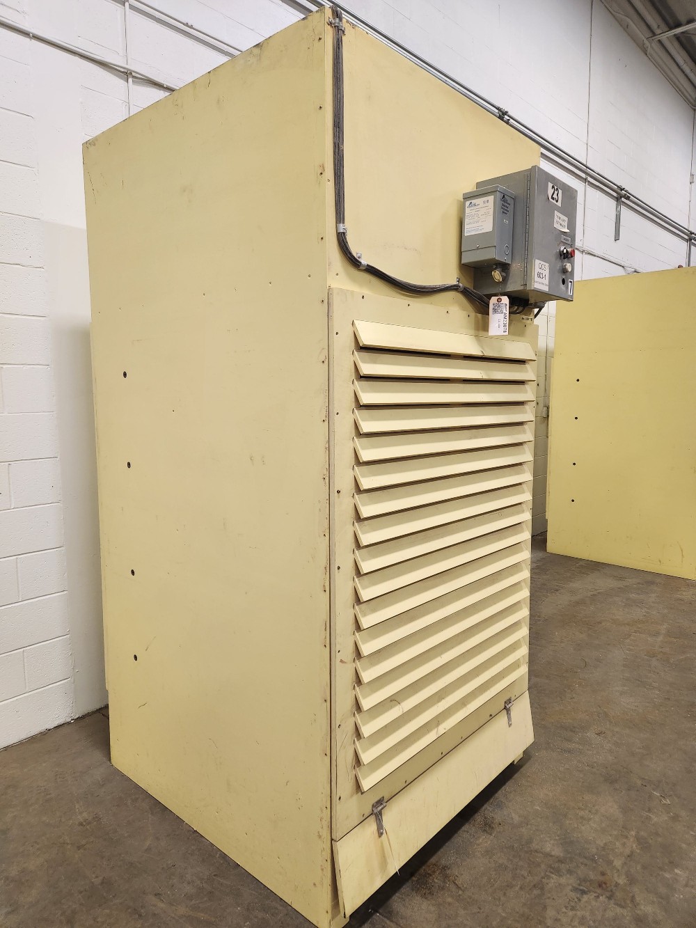 5,500 cfm DownFlo back-draft Custom Systems UCB-1 module for wood dust-used - Image 2