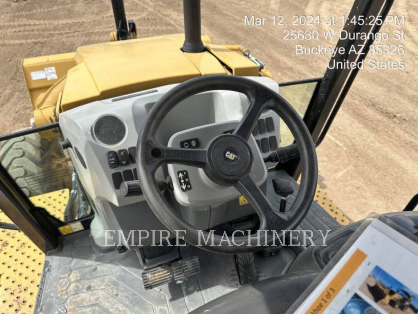 Cat 415F2 4EOP, Backhoe Loader, 1961 hours, S/N: HWA00853, 2019 - Image 8