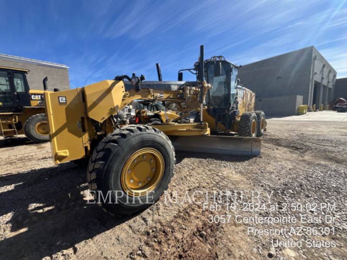 Caterpillar 150-15AWTE, Motor Grader, 4880 hours, S/N: EB501062, 2023 - Image 1