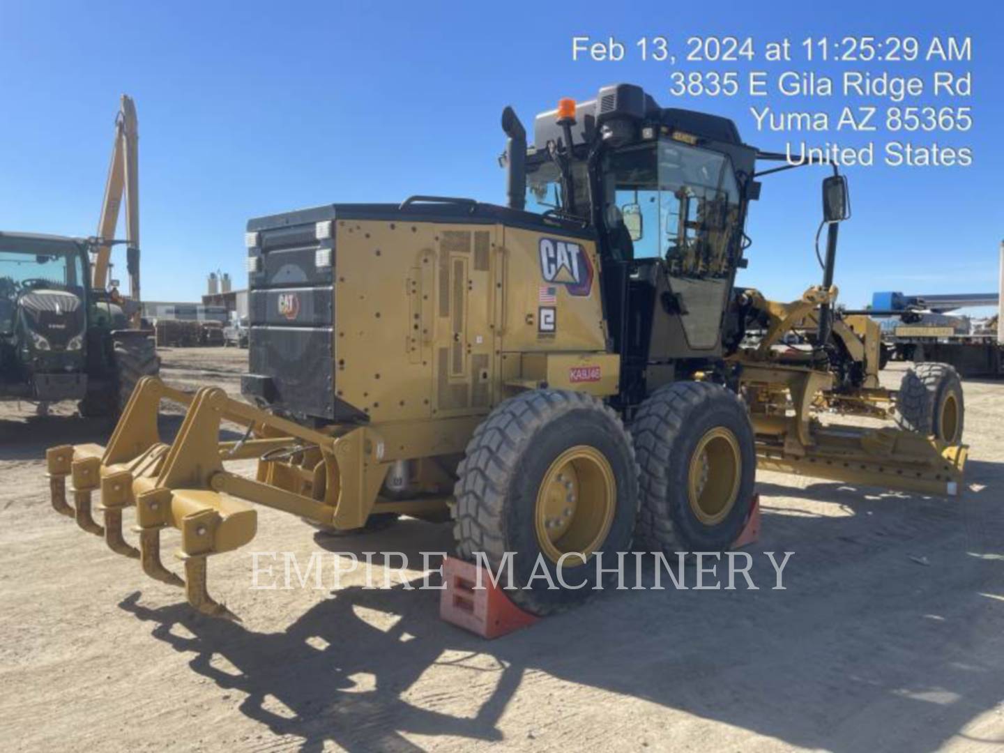 Caterpillar 120-14, Motor Grader, 1591 hours, S/N: Y9C01004, 2023 - Image 5