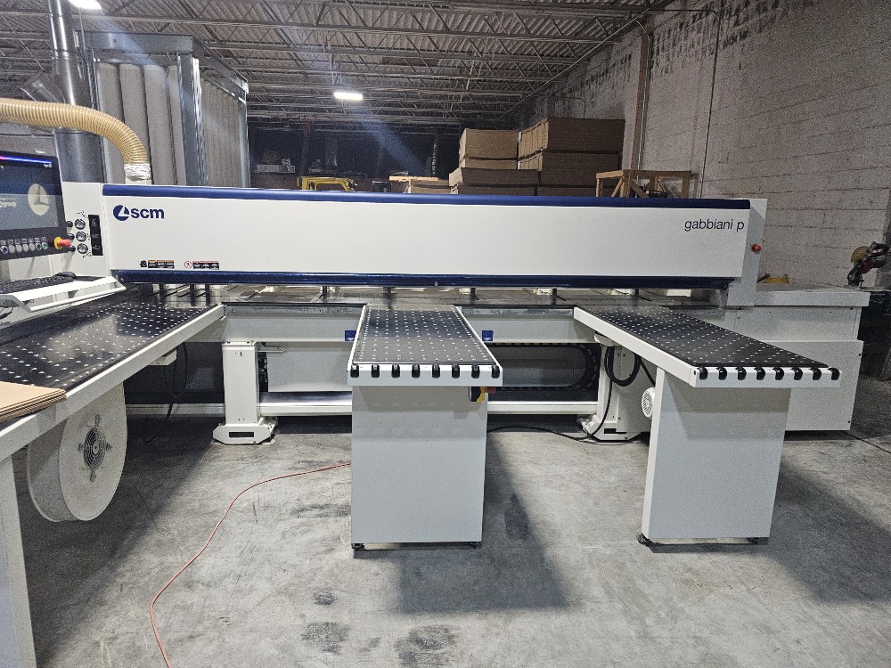 SCM Gabbiani #P75, Automatic Front Load Panel Beam Saw, 500 hours, pristine condition, 2019 - Image 2