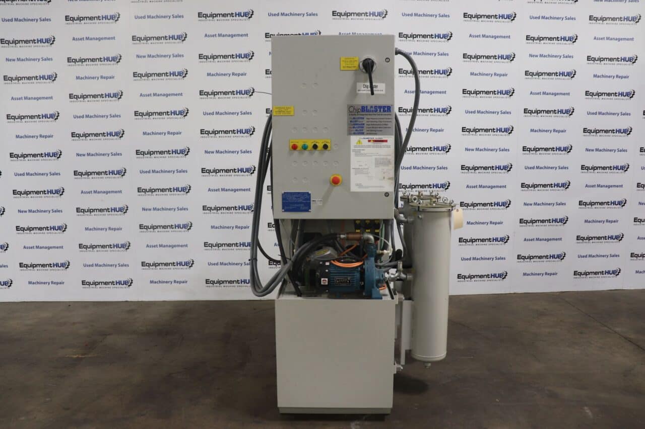 ChipBlaster #J2-60, high pressure coolant delivery system, 100 gallons, 16 GPM, 1200 psi, 2016 - Image 1