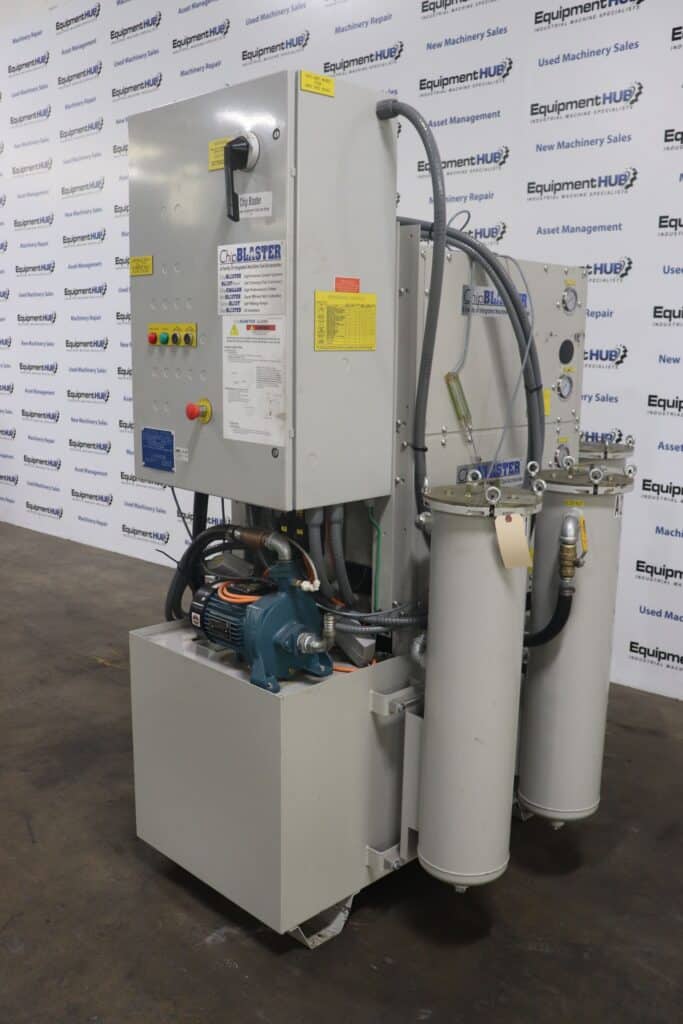 ChipBlaster #J2-60, high pressure coolant delivery system, 100 gallons, 16 GPM, 1200 psi, 2016 - Image 3