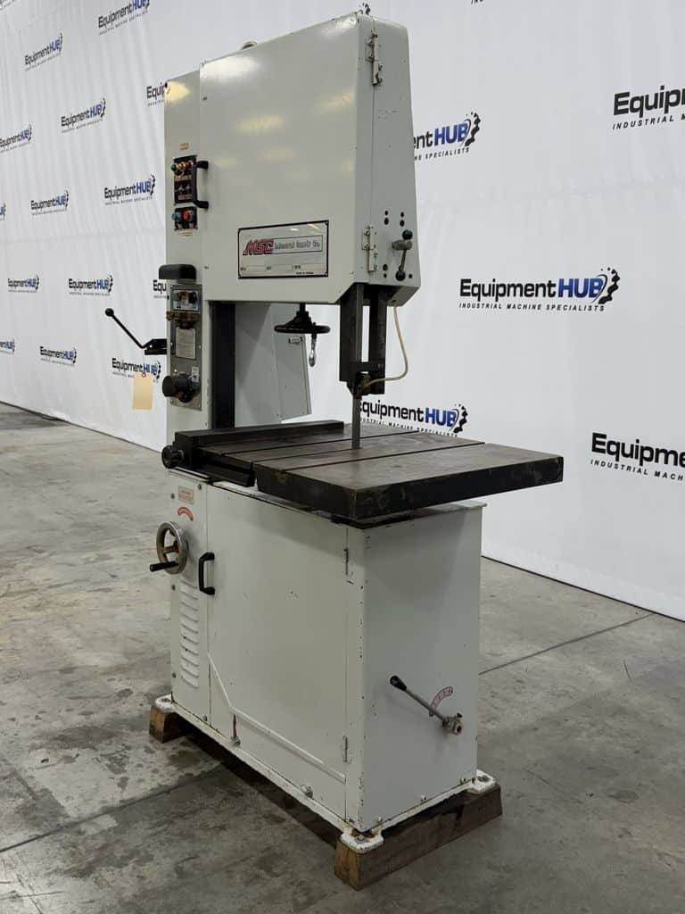 24" MSC #09514654, vertical metal cutting vari-speed bandsaw, 2 HP, 80-4000 FPM, built-in blade welder - Image 2
