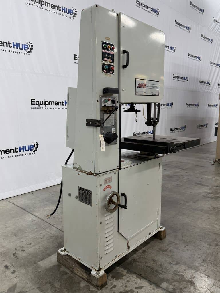 24" MSC #09514654, vertical metal cutting vari-speed bandsaw, 2 HP, 80-4000 FPM, built-in blade welder - Image 5