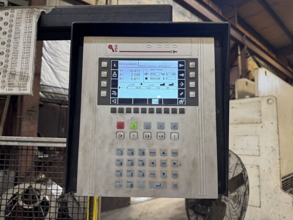 200 Ton, Standard Industrial #AB200-12, hydraulic press brake, 12' overall, 125" between housing, 8" stroke - Image 10