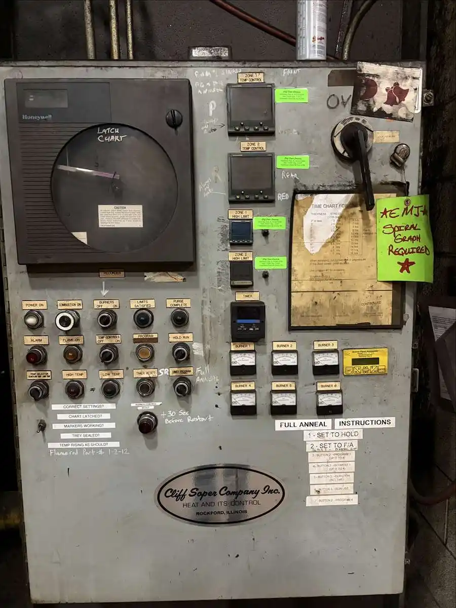 Cliff Soper, annealing furnace, 20 ton capacity - Image 4