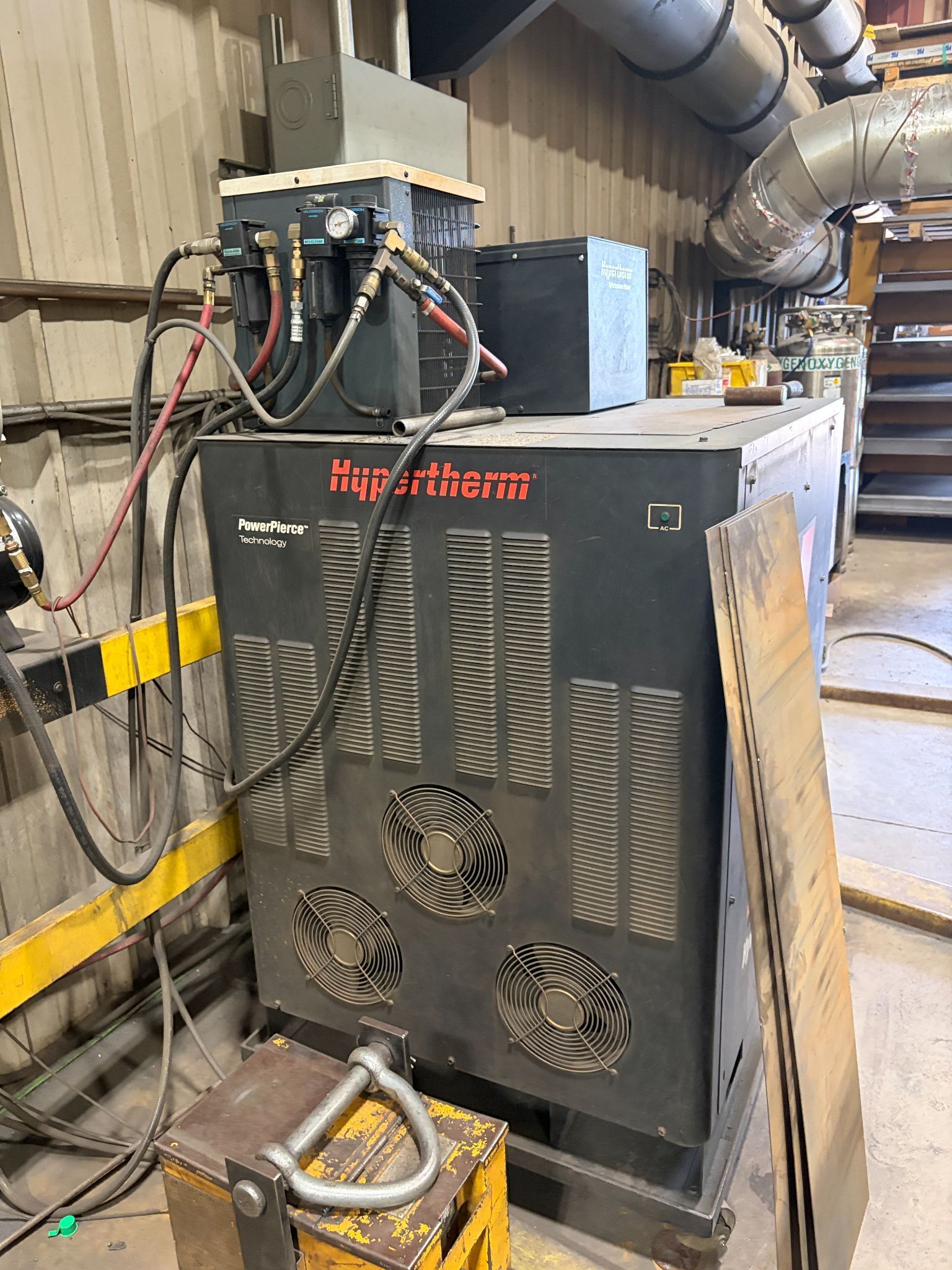 Retro Systems #Hornet-HD-HHD78-ESR200, 400 amps., 6.6' x 24' Hypertherm plasma cutter, 2015 - Image 3