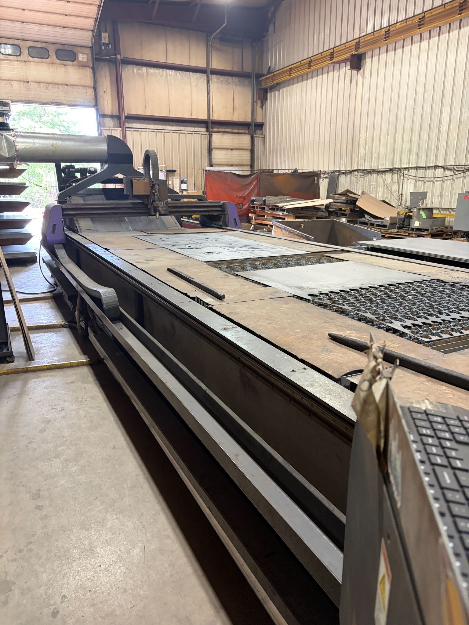 Retro Systems #Hornet-HD-HHD78-ESR200, 400 amps., 6.6' x 24' Hypertherm plasma cutter, 2015 - Image 6