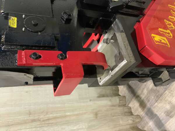 6" x 6" x 1/2" Edwards #Jaw-V, hydraulic ironworker, 115 ton, 12" throat, 7.5 HP, 30 SPM, 2000 - Image 2