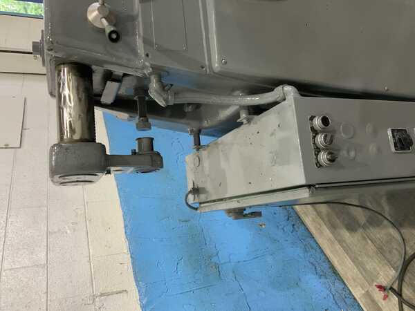 Kearney & Trecker #307-S12, horizontal mill, 62-1/2" x12" table, 47° table swivel, coolant - Image 6