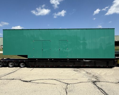 2500 KW Cummins #DQKAN, diesel generator set, 480 Volts, 3-phase, 1800 RPM, QSK60-G19 NR2 engine, 3750 gal. - Image 1