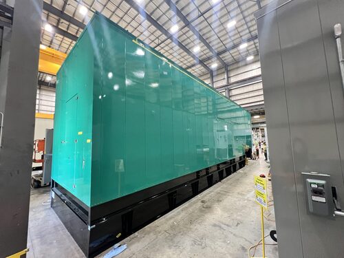 2500 KW Cummins #DQKAN, diesel generator set, 480 Volts, 3-phase, 1800 RPM, QSK60-G19 NR2 engine, 3750 gal. - Image 5