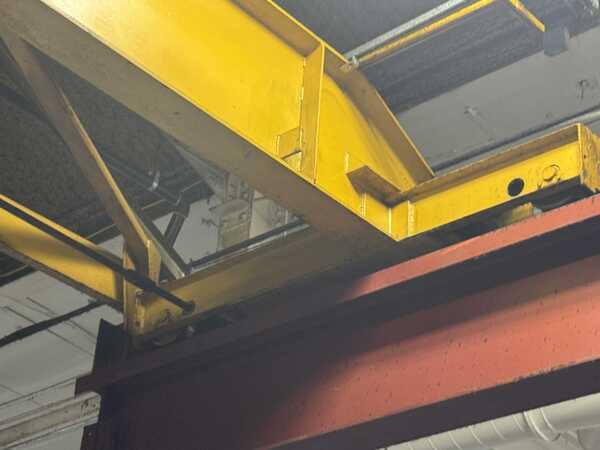 5 Ton, Bohl, single girder top running bridge crane, 35' span, pendant Control - Image 6