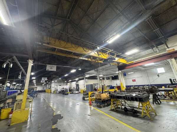 5 Ton, Bohl, single girder top running bridge crane, 35' span, pendant Control - Image 9