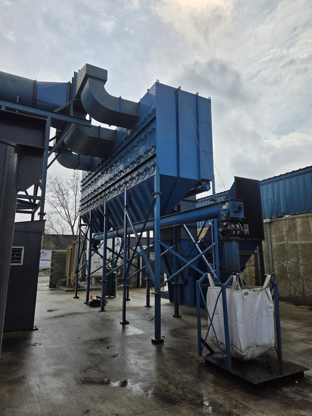 60,000 cfm Sly HCF-16-4-52 Cartridge Dust Collector - Image 2