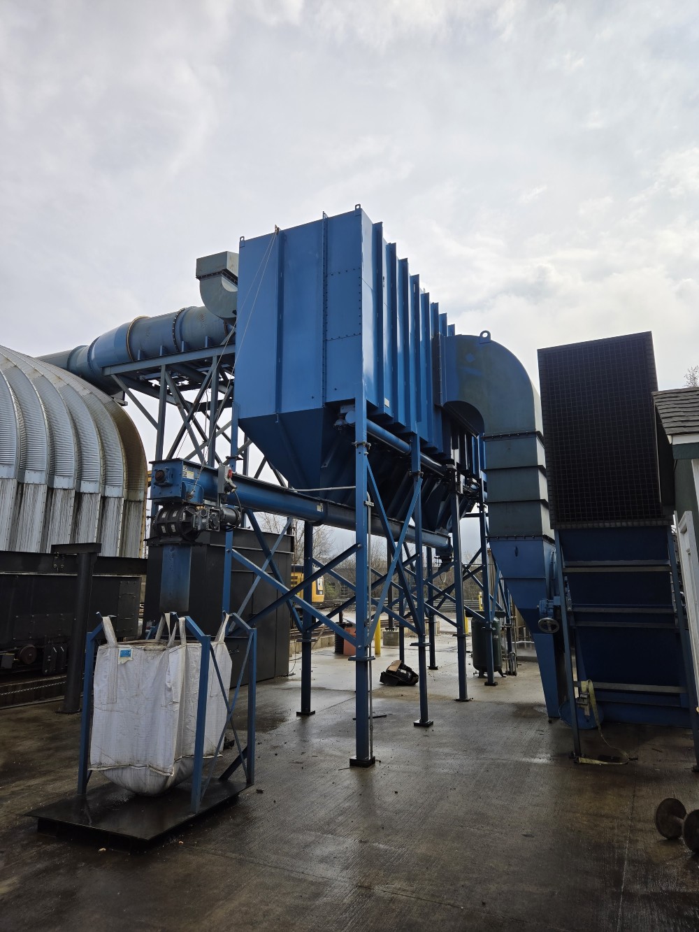 60,000 cfm Sly HCF-16-4-52 Cartridge Dust Collector - Image 3