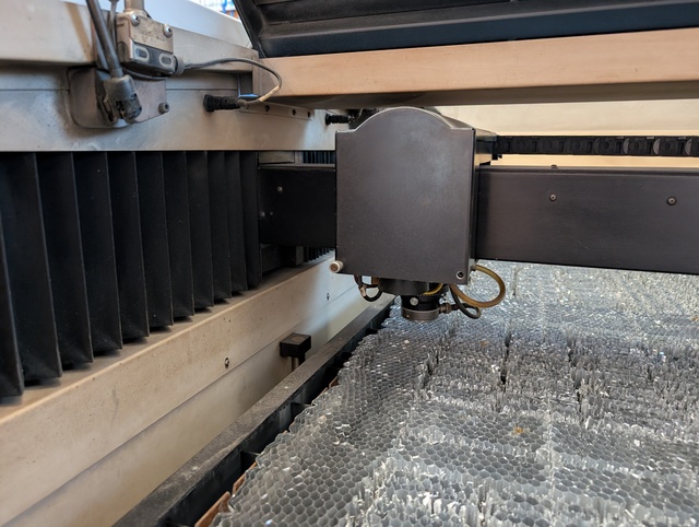 Coherent #Meta-10C, CO2 Laser Cutter, 1000 watt, 82" X, 95" Y, 82" Z, 50" x 50" sheet, 2013 - Image 4