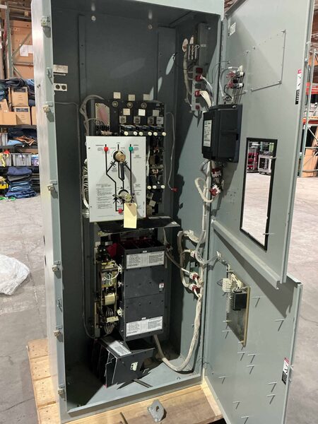 600 Amp. ASCO #F07ATBA30600C5XC, Automatic Transfer Switch, 3-pole, NEMA 1 enclosure, 208 Volt, 3PH - Image 2