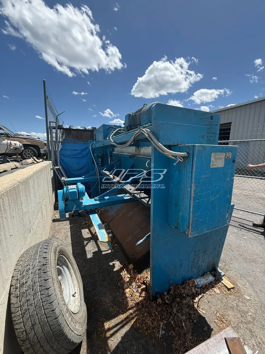 1/4" x 10' Krras #RAS-306, Hydraulic Power Squaring Shear, 31" back gauge, 17 SPM, 208 Volt, 2008 - Image 3